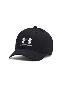 Chłopięca czapka z daszkiem Under Armour Youth Sportstyle Lockup Adj - czarna ze sklepu Sportstylestory.com w kategorii Czapki dziecięce - zdjęcie 174694150