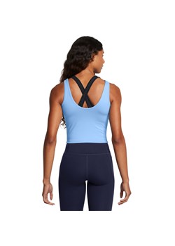 Damski top treningowy Under Armour Motion Tank Emea - niebieski ze sklepu Sportstylestory.com w kategorii Bluzki damskie - zdjęcie 174694282