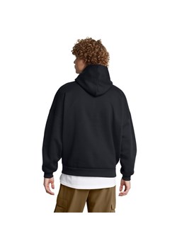 Męska bluza dresowa nierozpinana z kapturem Under Armour UA Icon Fleece Os Hood - czarna ze sklepu Sportstylestory.com w kategorii Bluzy męskie - zdjęcie 174694363