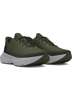 Męskie buty do biegania Under Armour UA Infinite - zielone ze sklepu Sportstylestory.com w kategorii Buty sportowe męskie - zdjęcie 174694421