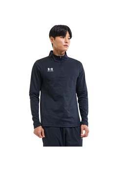 Męski longsleeve treningowy Under Armour UA M\'s Challenger Midlayer - czarny ze sklepu Sportstylestory.com w kategorii T-shirty męskie - zdjęcie 174694463