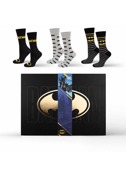 Gift Box prezentowy Batman Zestaw 12x Skarpetki męskie SOXO ze sklepu Sklep SOXO w kategorii Skarpetki męskie - zdjęcie 174698414