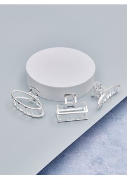 Sinsay - Spinki do włosów 3 pack - srebrny ze sklepu Sinsay w kategorii Spinki - zdjęcie 174700483