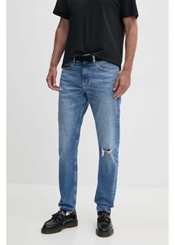 Calvin Klein Jeans jeansy męskie kolor niebieski J30J326362 ze sklepu ANSWEAR.com w kategorii Jeansy męskie - zdjęcie 174703660