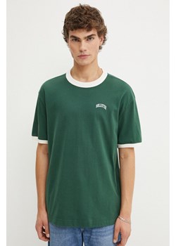 Hollister Co. t-shirt bawełniany męski kolor zielony z aplikacją KI323-4041 ze sklepu ANSWEAR.com w kategorii T-shirty męskie - zdjęcie 174704450