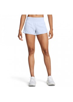 Damskie spodenki do biegania Under Armour UA Launch Pro 3\'\' Shorts - niebieskie ze sklepu Sportstylestory.com w kategorii Szorty - zdjęcie 174707322