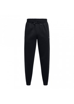 Męskie spodnie treningowe Under Armour UA Armour Fleece Pro Jogger - czarne ze sklepu Sportstylestory.com w kategorii Spodnie męskie - zdjęcie 174707471