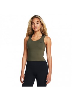 Damski top treningowy Under Armour Motion Tank Emea - oliwkowy/khaki ze sklepu Sportstylestory.com w kategorii Bluzki damskie - zdjęcie 174707643