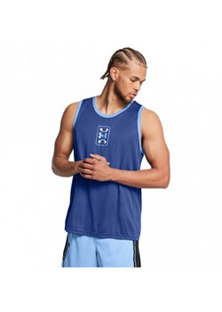 Męski top do koszykówki Under Armour UA Baseline Performance Tank - niebieski ze sklepu Sportstylestory.com w kategorii T-shirty męskie - zdjęcie 174709694