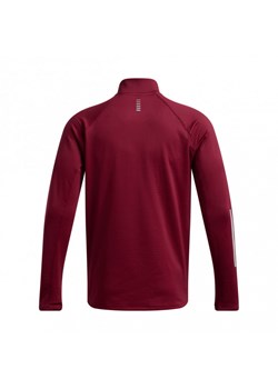 Męska bluza do biegania Under Armour UA Launch Elite Cw Half Zip - czerwona ze sklepu Sportstylestory.com w kategorii Bluzy męskie - zdjęcie 174709724