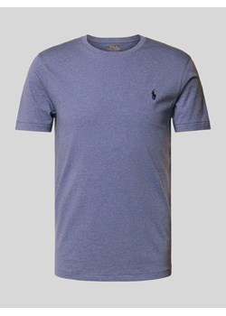 T-shirt o kroju custom slim fit z okrągłym dekoltem ze sklepu Peek&Cloppenburg  w kategorii T-shirty męskie - zdjęcie 174709913