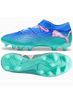 Buty Puma Future 7 Pro+ FG/AG 108087 01 niebieskie ze sklepu ButyModne.pl w kategorii Buty sportowe męskie - zdjęcie 174710662