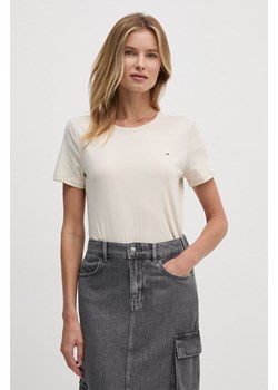 Tommy Jeans t-shirt bawełniany ze sklepu ANSWEAR.com w kategorii Bluzki damskie - zdjęcie 174713980