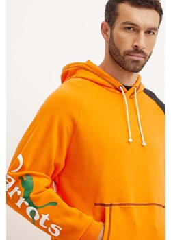 Puma bluza PUMA X CARROTS Graphic Hoodie TR męska kolor pomarańczowy z kapturem wzorzysta 627445 ze sklepu ANSWEAR.com w kategorii Bluzy męskie - zdjęcie 174714124