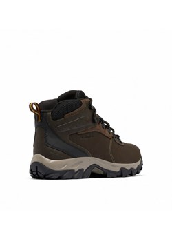 Męskie buty trekkingowe COLUMBIA Newton Ridge Plus II Waterproof - brązowe ze sklepu Sportstylestory.com w kategorii Buty trekkingowe męskie - zdjęcie 174716560