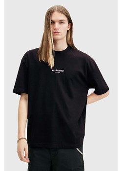 AllSaints t-shirt bawełniany SUBVERSE męski kolor czarny z nadrukiem M074PB ze sklepu ANSWEAR.com w kategorii T-shirty męskie - zdjęcie 174723682