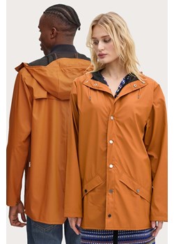 Rains kurtka przeciwdeszczowa Jacket W3 kolor pomarańczowy przejściowa 12010-63 ze sklepu ANSWEAR.com w kategorii Kurtki męskie - zdjęcie 174726023