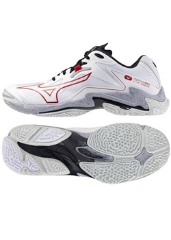 Buty Mizuno Wave Lightning Z8 V1GA240096 białe ze sklepu ButyModne.pl w kategorii Buty sportowe męskie - zdjęcie 174727304