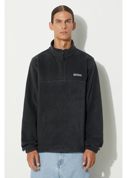 Columbia bluza polarowa Steens Mountain Half Zip kolor czarny gładka 1620191 ze sklepu PRM w kategorii Bluzy męskie - zdjęcie 174727500