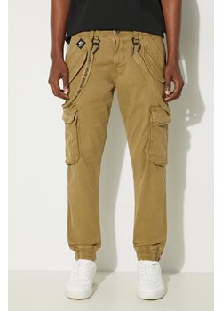 Alpha Industries spodnie Utility Pant męskie kolor zielony dopasowane 128202 ze sklepu PRM w kategorii Spodnie męskie - zdjęcie 174727680