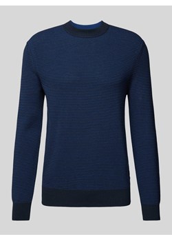 Sweter z dzianiny z okrągłym dekoltem model ‘Amercury’ ze sklepu Peek&Cloppenburg  w kategorii Swetry męskie - zdjęcie 174734311