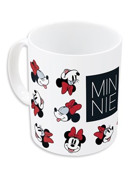 Disney Minnie Mouse Kubek &quot;Myszka Minnie&quot; w kolorze biało-czarno-czerwonym - 325 ml ze sklepu Limango Polska w kategorii Naczynia dziecięce - zdjęcie 174734444