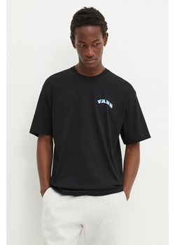 Vans t-shirt bawełniany męski kolor czarny z nadrukiem VN000KHTBLK1 ze sklepu ANSWEAR.com w kategorii T-shirty męskie - zdjęcie 174738974