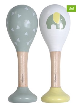 Kindsgut Grzechotki (2 szt.) &quot;Elephant and triangles&quot; - 6 m+ ze sklepu Limango Polska w kategorii Zabawki - zdjęcie 174740133