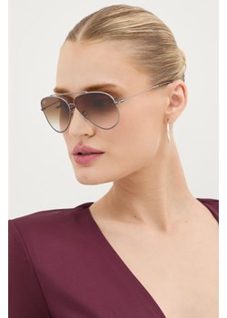 Ray-Ban okulary przeciwsłoneczne AVIATOR REVERSE kolor srebrny 0RBR0101S ze sklepu ANSWEAR.com w kategorii Okulary przeciwsłoneczne damskie - zdjęcie 174743502