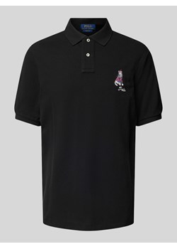 Koszulka polo z wyhaftowanym logo ze sklepu Peek&Cloppenburg  w kategorii T-shirty męskie - zdjęcie 174746381