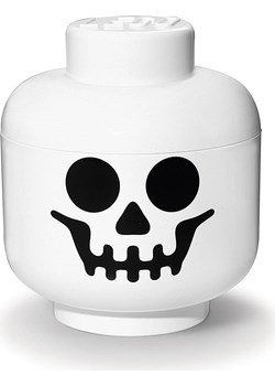 LEGO Pojemnik &quot;Skeleton&quot; w kolorze białym - wys. 27,1x Ø 24 cm ze sklepu Limango Polska w kategorii Kosze i pudełka na zabawki - zdjęcie 174747540