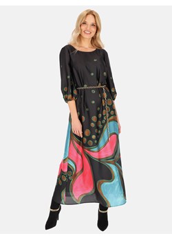 Sukienka maxi w kolorowe wzory L'AF Loretta ze sklepu Eye For Fashion w kategorii Sukienki - zdjęcie 174747693