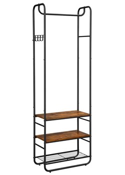 Wieszak stojak na ubrania w stylu industrialnym - Arfo - id: 40704 - marki Elior - 174749233 Wieszak stojak na ubrania w stylu industrialnym - Arfo ze sklepu Edinos.pl w kategorii Meble - zdjęcie 174749233