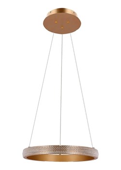 Nowoczesna okrągła lampa wisząca W6-F38 ze sklepu Edinos.pl w kategorii Lampy wiszące - zdjęcie 174749323