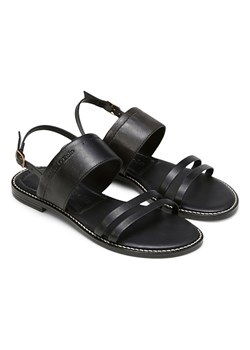 Marc O&apos;Polo Shoes Skórzane sandały w kolorze czarnym ze sklepu Limango Polska w kategorii Sandały damskie - zdjęcie 174751163