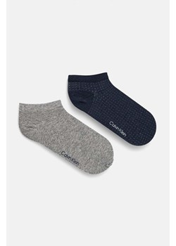 Calvin Klein skarpetki 2-pack męskie kolor niebieski 701229435 ze sklepu ANSWEAR.com w kategorii Skarpetki męskie - zdjęcie 174753980