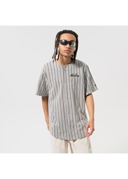 NEW ERA T-SHIRT NE PINSTRIPE JERSEY NONE ze sklepu Sizeer w kategorii T-shirty męskie - zdjęcie 174756310