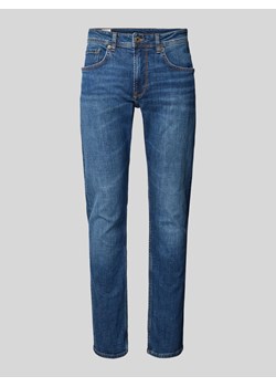 Jeansy o kroju slim fit z 5 kieszeniami ze sklepu Peek&Cloppenburg  w kategorii Jeansy męskie - zdjęcie 174758781