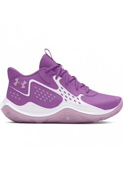 Dziecięce buty do koszykówki Under Armour UA GS JET '23 - fioletowe ze sklepu Sportstylestory.com w kategorii Buty sportowe dziecięce - zdjęcie 174760871