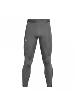 Męskie legginsy do biegania Under Armour UA Launch Elite Cw Tights - szare ze sklepu Sportstylestory.com w kategorii Spodnie męskie - zdjęcie 174760901