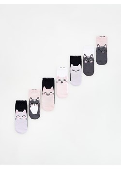 Reserved - Bawełniane skarpetki 7 pack - wielobarwny ze sklepu Reserved w kategorii Skarpetki dziecięce - zdjęcie 174771154