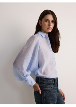 Reserved - Koszula z lyocellem - jasnoniebieski ze sklepu Reserved w kategorii Koszule damskie - zdjęcie 174773333