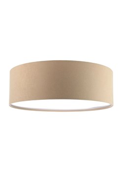 Beżowy elegancki plafon welurowy - A361 Difa ze sklepu Edinos.pl w kategorii Lampy sufitowe - zdjęcie 174773901