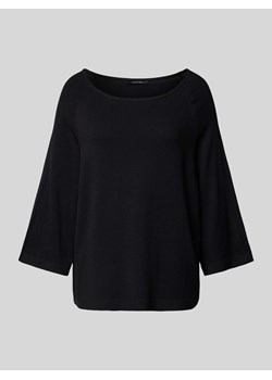 Sweter z dzianiny z okrągłym dekoltem ze sklepu Peek&Cloppenburg  w kategorii Swetry damskie - zdjęcie 174775303