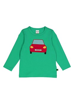 Fred´s World by GREEN COTTON Koszulka &quot;Hello car&quot; w kolorze zielonym ze sklepu Limango Polska w kategorii T-shirty chłopięce - zdjęcie 174776153