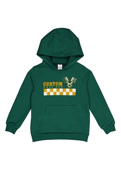 Fred´s World by GREEN COTTON Bluza "Racing" w kolorze zielonym - id: 15912857 - marki Fred`s World By Green Cotton - 174776181 Fred´s World by GREEN COTTON Bluza "Racing" w kolorze zielonym ze sklepu Limango Polska w kategorii Bluzy chłopięce - zdjęcie 174776181