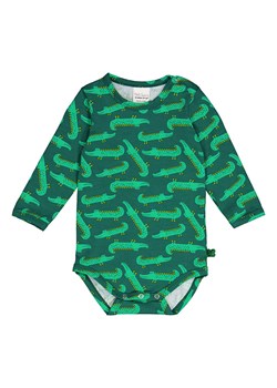 Fred´s World by GREEN COTTON Body &quot;Croco&quot; w kolorze zielonym ze sklepu Limango Polska w kategorii Odzież dla niemowląt - zdjęcie 174776292