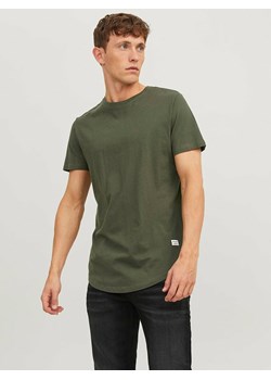 Jack &amp; Jones Koszulka &quot;Eona&quot; w kolorze ciemnozielonym ze sklepu Limango Polska w kategorii T-shirty męskie - zdjęcie 174776442