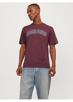 Jack &amp; Jones Koszulka &quot;Caleb&quot; w kolorze fioletowym ze sklepu Limango Polska w kategorii T-shirty męskie - zdjęcie 174776621