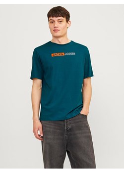 Jack &amp; Jones Koszulka w kolorze niebieskim ze sklepu Limango Polska w kategorii T-shirty męskie - zdjęcie 174776872